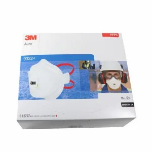 10x 3m mondkapje aura 9332 ffp3 5