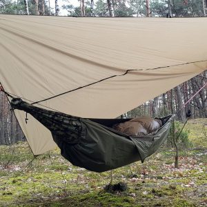 bushmen thermo deken poncho olive 4