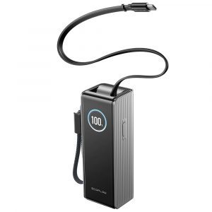 ecoflow rapid powerbank 25 000 mah met ingebouwde kabel 4