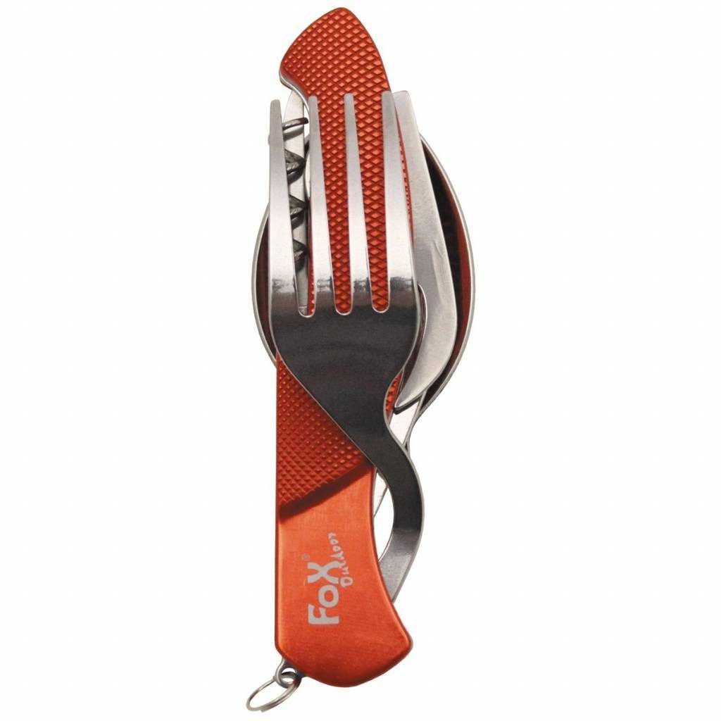 Fox Outdoor Opvouwbaar bestek zakformaat