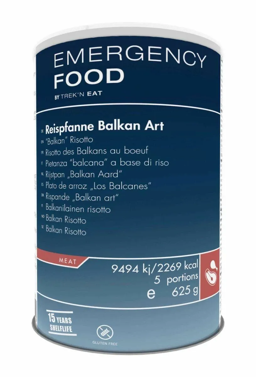 Katadyn Noodrantsoen Risotto met Rundvlees