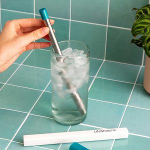 lifestraw sip waterfilter rietje rvs met opberghoes 3 pack 3