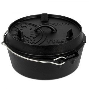 petromax dutch oven gietijzeren pan zonder pootjes 4