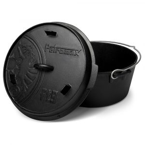 petromax dutch oven gietijzeren pan zonder pootjes 5