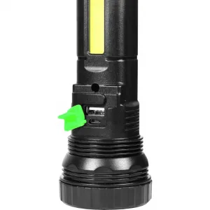 powerplus snake zaklamp met zonnepaneel 4