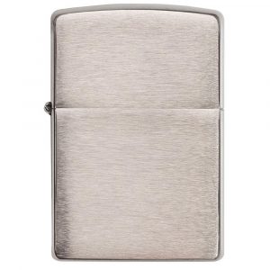 zippo brushed chrome benzine aansteker 3