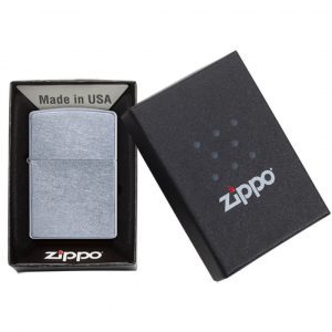 zippo street chrome benzine aansteker 4